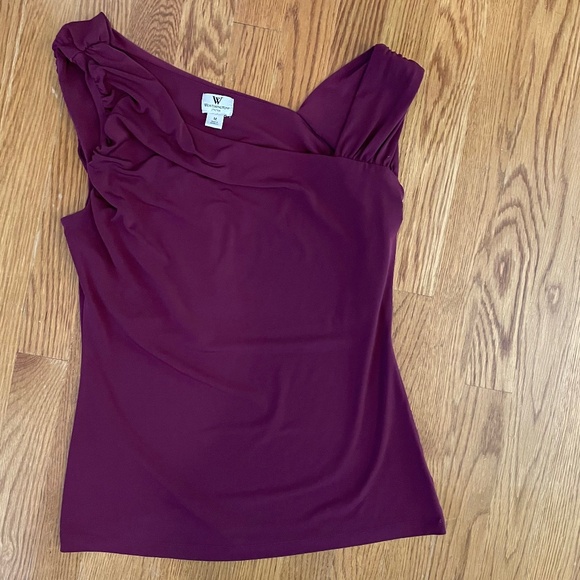 Worthington Tops - Worthington sleeveless knit burgundy top